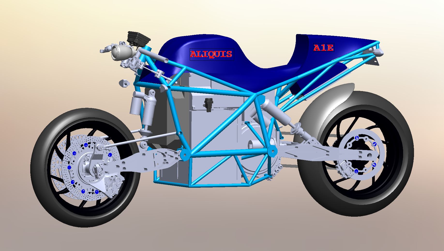 - Aliquis A1E Electric Superbike 8 Feb-14 blue5